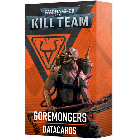KILL TEAM: GOREMONGERS DATACARDS (ENG)
