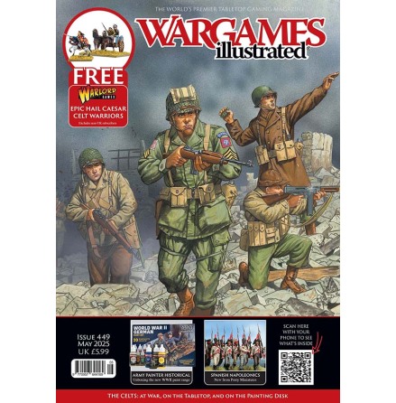 Wargames Illustrated WI449 May 2025 Edition (incl. Epic Celt Sprue)