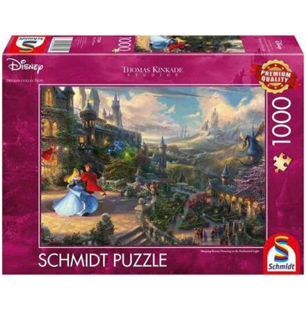 Thomas Kinkade: Disney Sleeping Beauty in the Enchanted Light (1000 pieces)