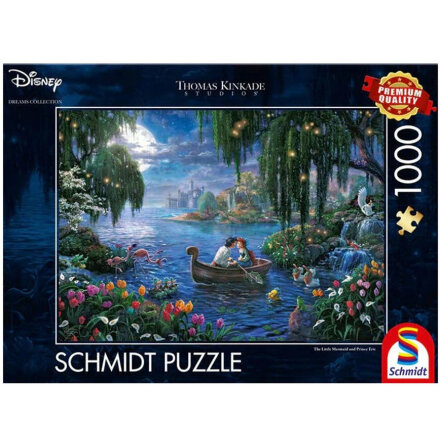 Thomas Kinkade: Disney The Little Mermaid and Prince Eric (1000 pieces)