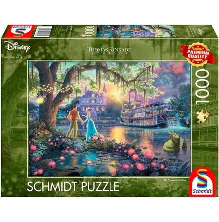 Thomas Kinkade: Disney - The Princess and the Frog (1000 pieces)