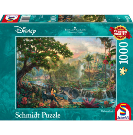 Thomas Kinkade: Disney - The Jungle Book (1000 pieces)