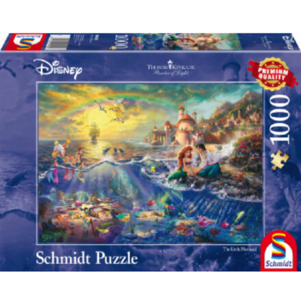 Thomas Kinkade: Disney - The Little Mermaid Ariel (1000 pieces)