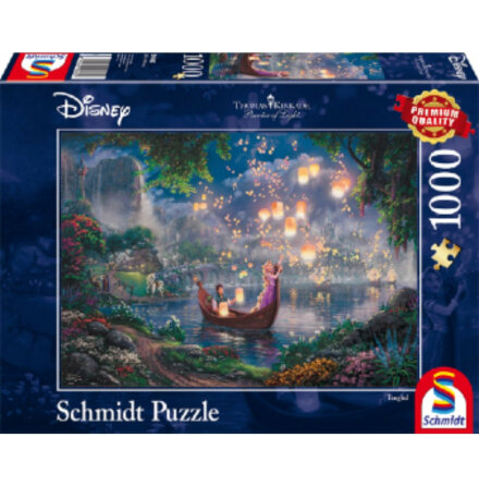 Thomas Kinkade: Disney - Rapunzel (1000 pieces)