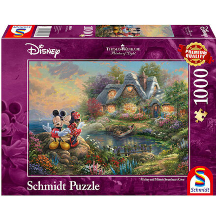 Thomas Kinkade: Disney - Sweethearts Mickey&Minnie (1000 pieces)