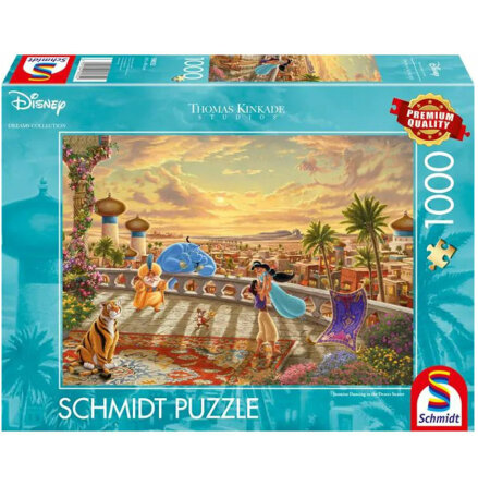 Thomas Kinkade: Disney - Jasmine Dancing in the Desert Sunlight (1000 pieces)