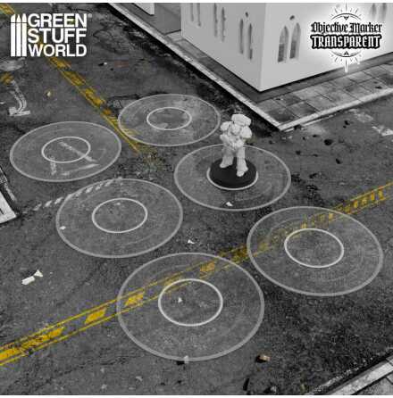 Basic Clear Objective Marker Kill Team compatible