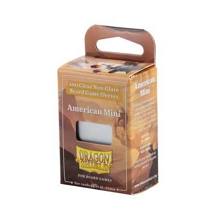 DragonShield Boardgame Sleeves American Mini (41x63 mm)