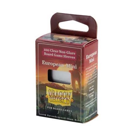 DragonShield Boardgame Sleeves European Mini (45x68 mm)