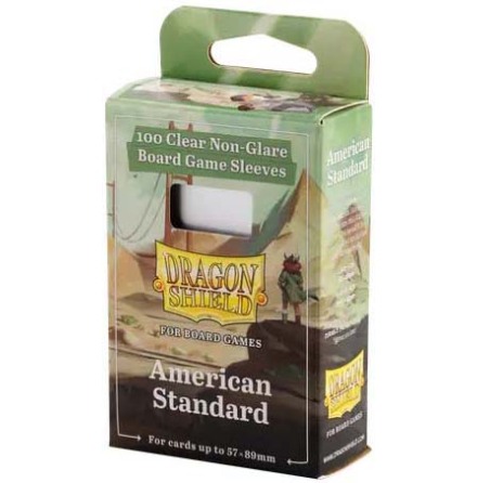 DragonShield Boardgame Sleeves American Standard (57x89 mm)