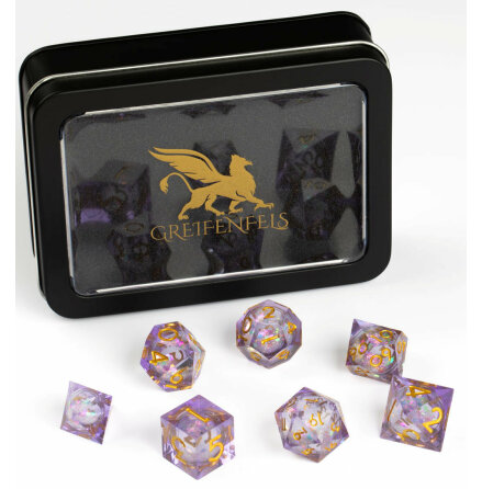 Razor Series: Purple w. Glitter core