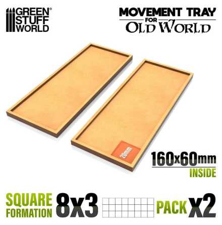 MDF Movement Trays 160x60mm