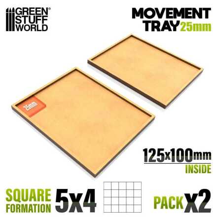 MDF Movement Trays 125x100mm
