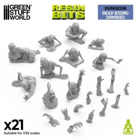 Dead Rising Zombies 1:35