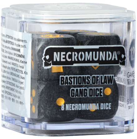 NECROMUNDA: BASTIONS OF LAW GANG DICE SET
