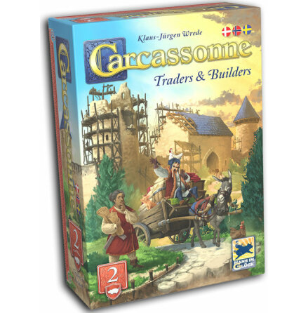 Carcassonne 3.0 exp 2: Traders & Builders (Scand)