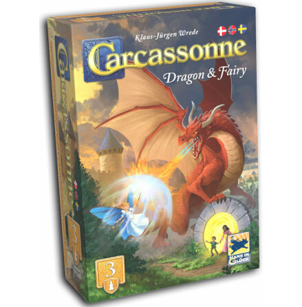Carcassonne 3.0 exp 3: Dragon & Fairy (Scand)