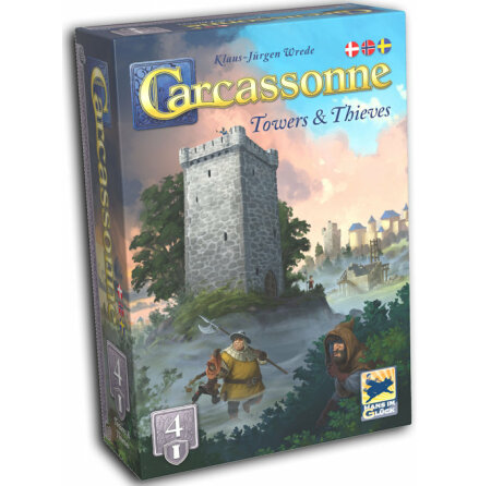 Carcassonne 3.0 exp 4: Towers & Thieves (Scand)