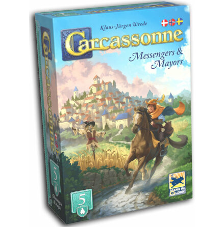 Carcassonne 3.0 exp 5: Messengers & Mayors (Scand)