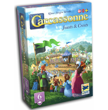 Carcassonne 3.0 exp 6: Jousts & Crests (Scand)
