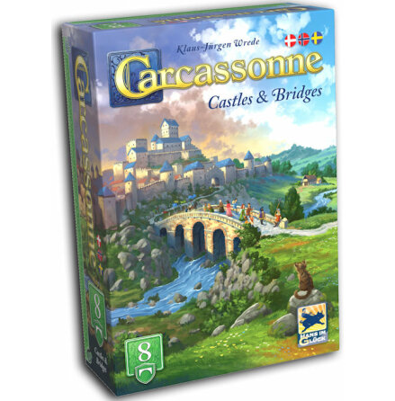 Carcassonne 3.0 exp 8: Castles & Bridges (Scand)