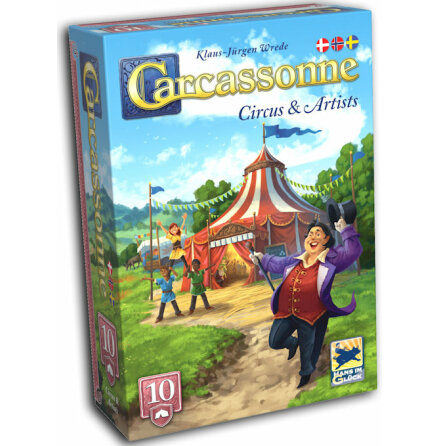 Carcassonne 3.0 exp 10: Cirus & Artists (Scand)