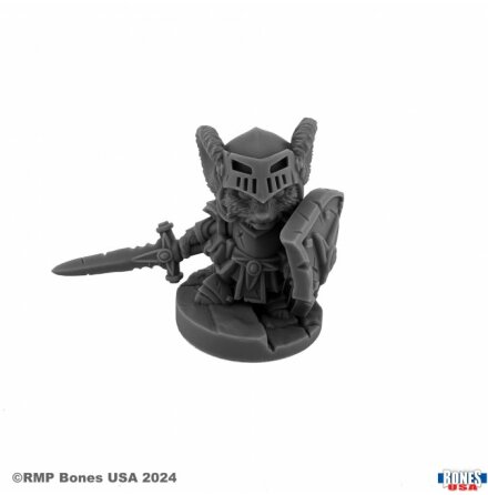 Mousling, Knight of the Flame Wyrm on Foot