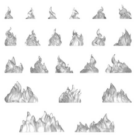 Large Fire Flames 1:48-1:35