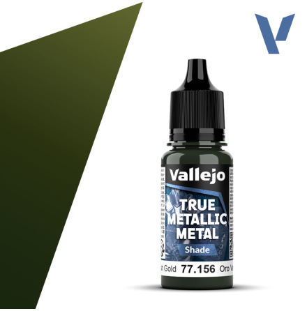 GREENISH GOLD SHADE (VALLEJO TRUE METALLIC METAL)