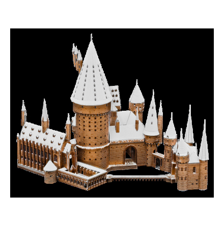 Metal Earth Harry Potter Premium Hogwarts in Snow (4 ark)