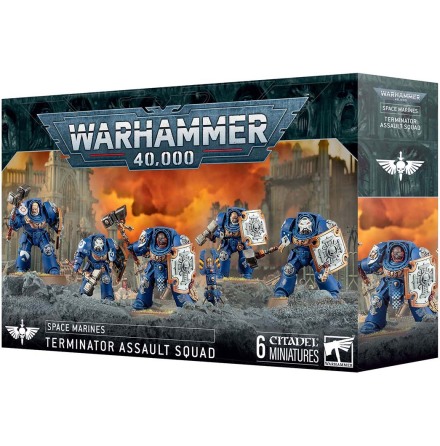 SPACE MARINES TERMINATOR ASSAULT SQUAD