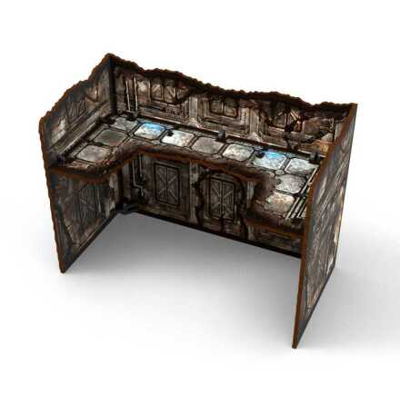 Matched Play (WTC) Pre-Painted Foldable U-shaped Ruin - Sci-fi