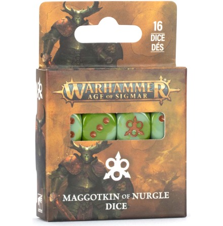 AGE OF SIGMAR: MAGGOTKIN OF NURGLE DICE