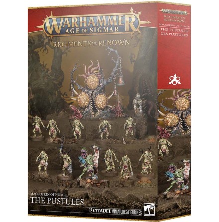 MAGGOTKIN OF NURGLE: REGIMENT OF RENOWN: THE PUSTULES (Release 2026-01-17)