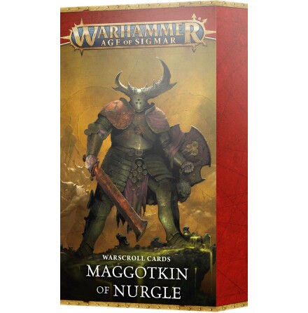WARSCROLLS: MAGGOTKIN OF NURGLE (ENG)