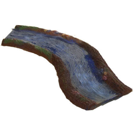 9.5� S Bend Blue (15 mm skala)�