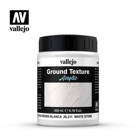 Vallejo Diorama FX: White stone paste 200 ml