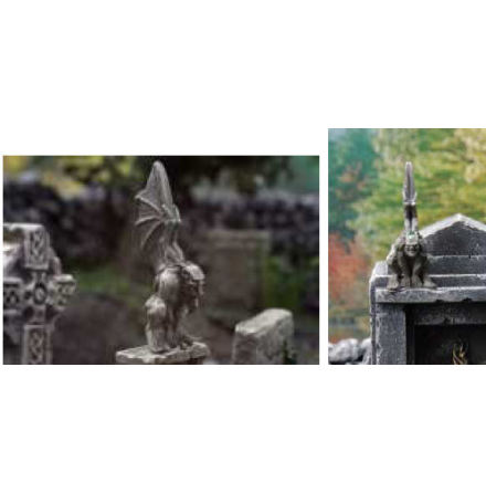 Gargoyle, small 2 pieces