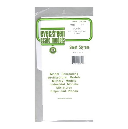 PLASTICARD SKIVA SL�T 0.25 mm tjock 300x150 mm (4)