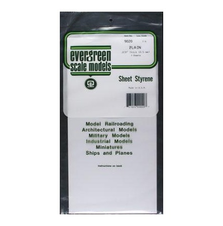 PLASTICARD SKIVA SL�T 0.50 mm tjock 300x150 mm (3)