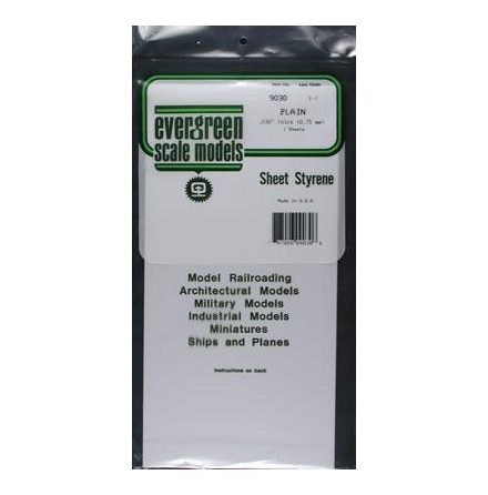 PLASTICARD SKIVA SL�T 0.75 mm tjock 300x150 mm (2)