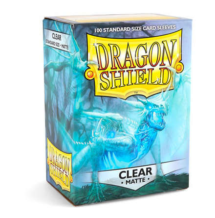 Dragon Shield MATTE Sleeves CLEAR (100)