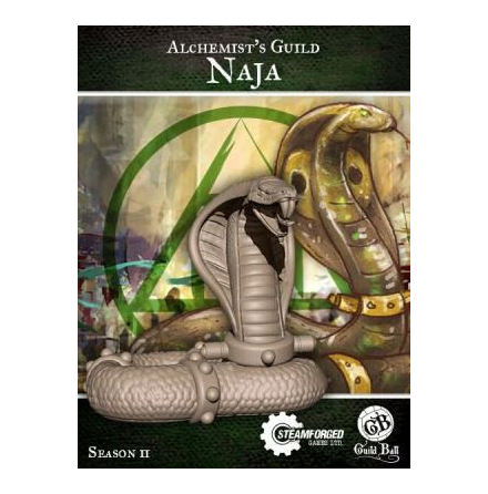 Guild Ball Naja Alchemist Mascot