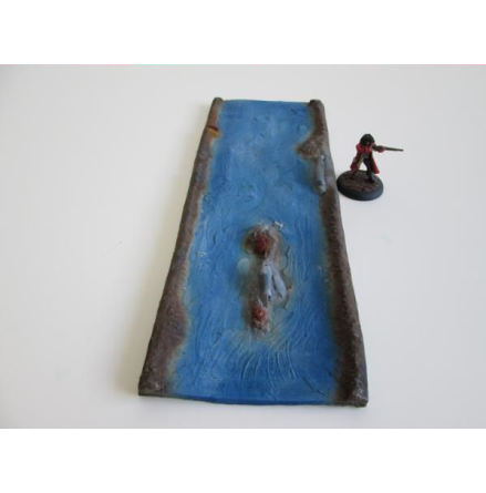 10� Straight Aerial Blue�