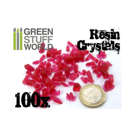 Resin Crystals RED - Small