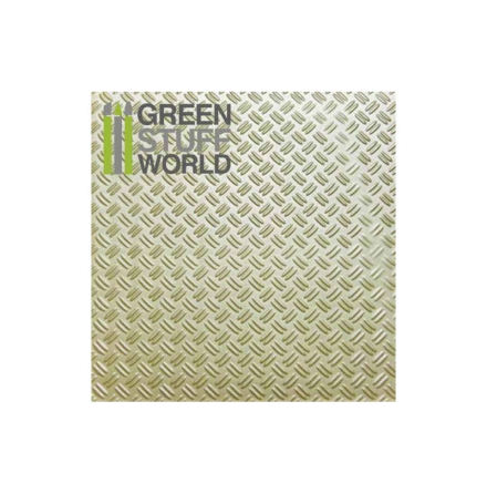 Plasticard - Thread DOUBLE DIAMOND Textured Sheet - A4