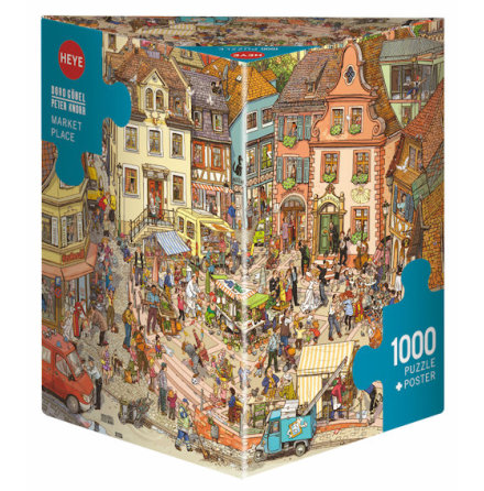 Market Place, G�bel & Knorr 1000 pieces Triangular