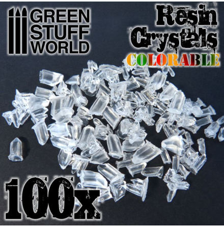 Resin Crystals CLEAR - Small