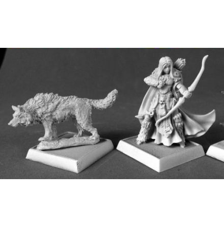 Adowyn & Leryn (Iconic Hunter & Wolf)