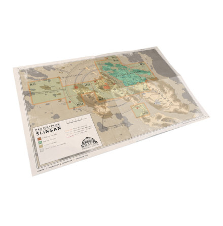 Flodskörden rollspelet - karta